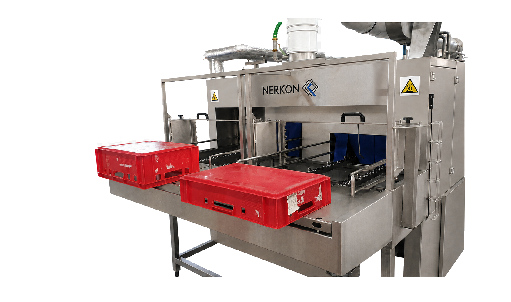 Máquina NERKON con módulo de eliminación de etiquetas