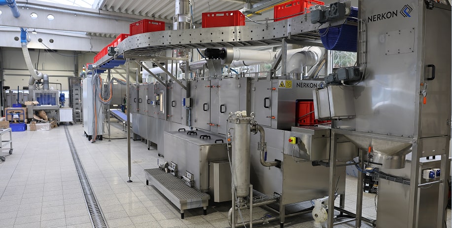 Lavado para la industria alimentaria